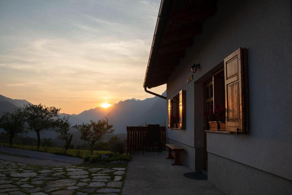Apartma Burk Kobarid Exteriér fotografie